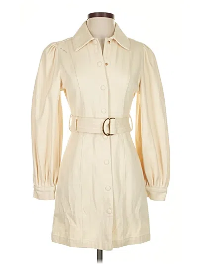 Pre-owned Charlie Holiday Casual Dress In White