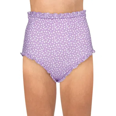 Charlie Holiday Daisy Dukes Womens Ruffled Floral Swim Bottom Separates In Multi