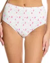 Charlie Holiday Newport Smocked Bikini Bottoms In Multi