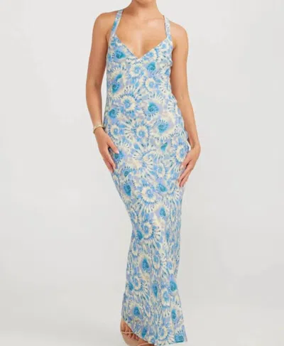 Charlie Holiday Rylee Maxi Dress In Tie Dye In Multi