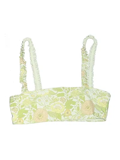 Pre-owned Charlie Holiday Swimsuit Top Green Swimwear