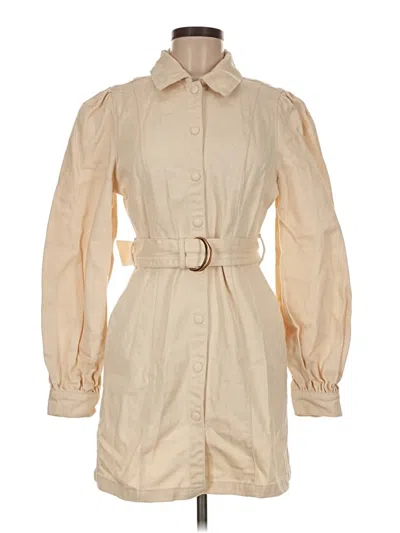 Pre-owned Charlie Holiday Trenchcoat In Ivory