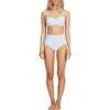 Charlie Holiday Womens Underwire Printed Swim Top Separates In Multi