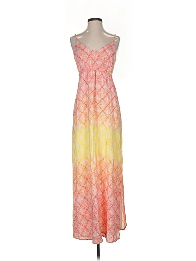 Pre-owned Charlie Jade Casual Dress In Orange