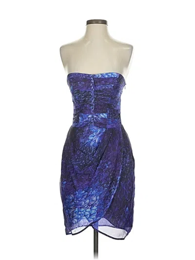 Pre-owned Charlie Jade Cocktail Dress In Blue