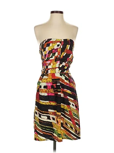 Pre-owned Charlie Jade Cocktail Dress In Brown