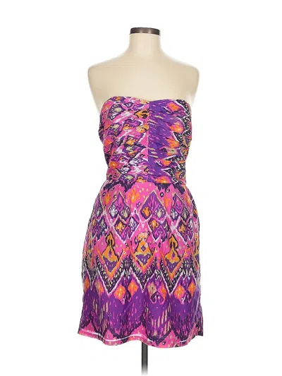 Pre-owned Charlie Jade Cocktail Dress In Purple