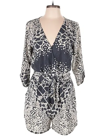 Pre-owned Charlie Jade Romper In Blue