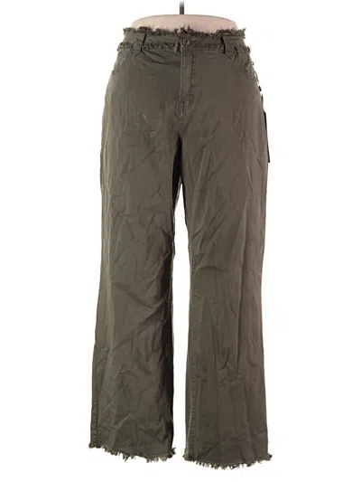 Pre-owned Charlie Jeans In Green