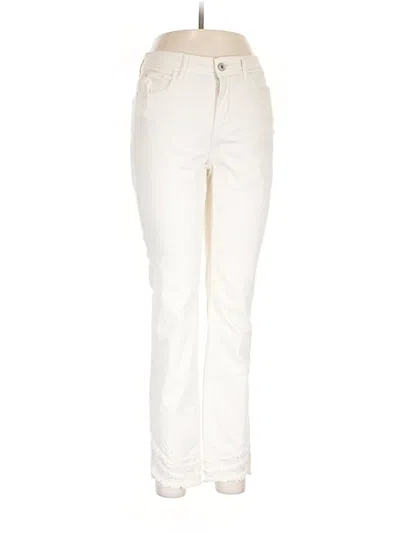 Pre-owned Charlie Jeans In Ivory