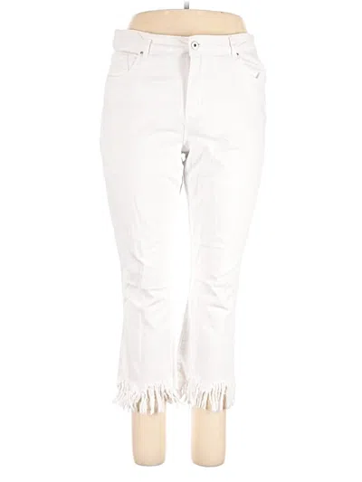Pre-owned Charlie Jeans In White