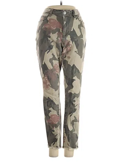 Pre-owned Charlie Jeggings In Green