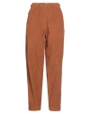 Charlie Joe Woman Pants Brown Size M Cotton
