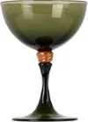 Charlie Larouche-potvin Green Earth Tone Small Goblet In Eel Green