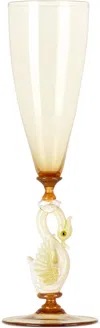 Charlie Larouche-potvin Ssense Exclusive Green Swan Wine Glass In Green