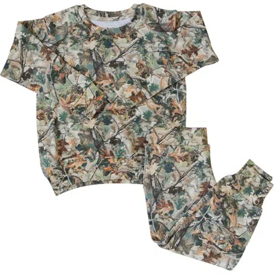 Charlie Lou Baby Kids' ® Baby Sweatshirt And Jogger Set In Brown