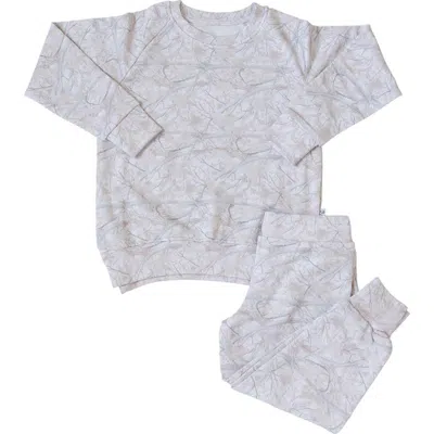Charlie Lou Baby Kids' ® Baby Sweatshirt And Jogger Set In Gray