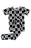 CHARLIE LOU BABY CHARLIE LOU BABY® CHECKERED LIGHTNING BOLT PAJAMA SET