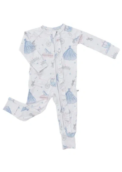 Charlie Lou Baby ® Convertible Double Zipper Romper In White