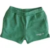 Charlie Lou Baby ® Cool Kid Athleisure Shorts With Pockets In Green
