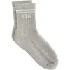 Charlie Lou Baby ® Half Crew Socks In Gray