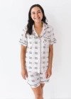 Charlie Lou Baby Notch Collar Pajama Set | Mama | Matching Daughter Mother's Day
