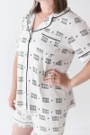 Charlie Lou Baby Notch Collar Pajama Set | Mama | Matching Son Mother's Day