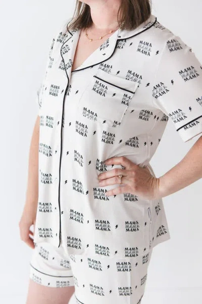 Charlie Lou Baby Notch Collar Pajama Set | Mama | Matching Son Mother's Day