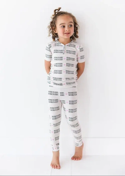 Charlie Lou Baby Kids' ® Pajama Set | Mama's Girl | Matching Mother's Day In White