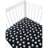 Charlie Lou Baby ® Rock N' Skull Crib Sheet In Black