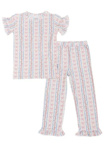 Charlie Lou Baby ® Ruffle Pajama Set In Pink