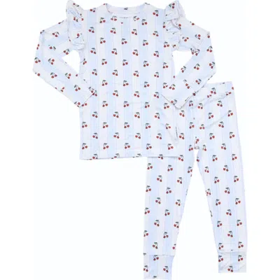 Charlie Lou Baby Kids' ® Ruffle Pajama Set In White