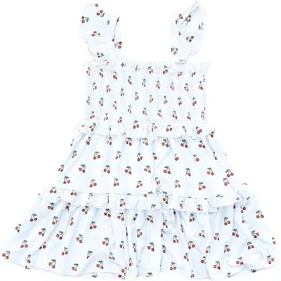 Charlie Lou Baby ® Ruffle Smocked Dress In White