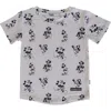 Charlie Lou Baby ® Steamboat Willie T-shirt In Animal Print