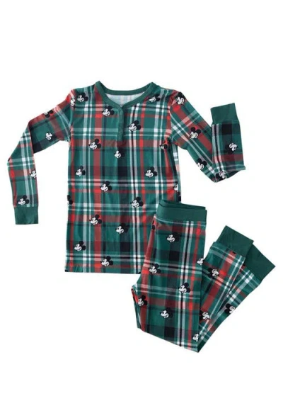 Charlie Lou Baby ® Steamboat Willie Tartan Pajama Set In Multi
