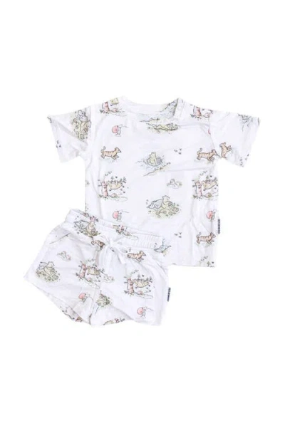 Charlie Lou Baby Kids' ® Winnie The Pooh Shortie Set In White