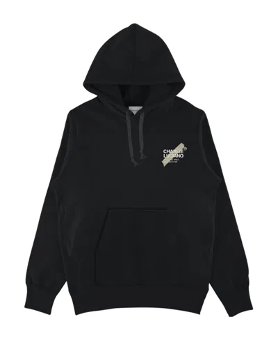 Charlie Luciano Black Logo Detail Hoodie
