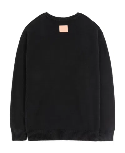 Charlie Luciano Black Long-sleeved Pullover
