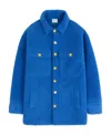 Charlie Luciano Button Casual Jacket In Blue