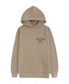 Charlie Luciano Logo Hooded Hooded Hoodie In Brown