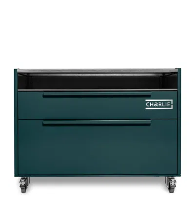 Charlie Oven Charlie Outdoor Island Cabinet In Blue