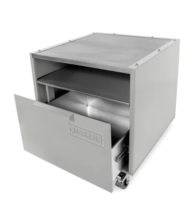 Charlie Oven Charlie Outdoor Island Cabinet In Brown