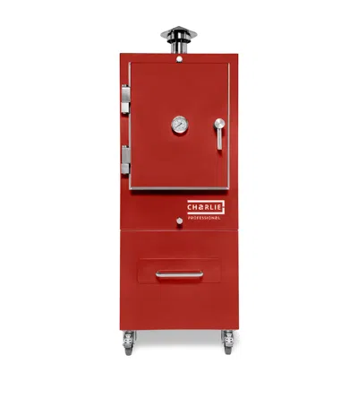 Charlie Oven Professional Charlie Charcoal Oven In Red