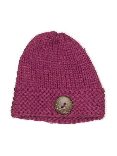Pre-owned Charlie Paige Beanie Hat In Pink