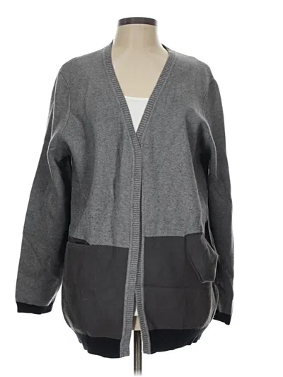 Pre-owned Charlie Paige Cardigan Sweater In Gray