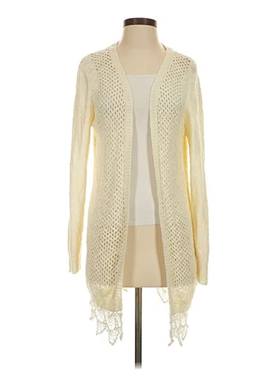 Pre-owned Charlie Paige Cardigan Sweater In Yellow