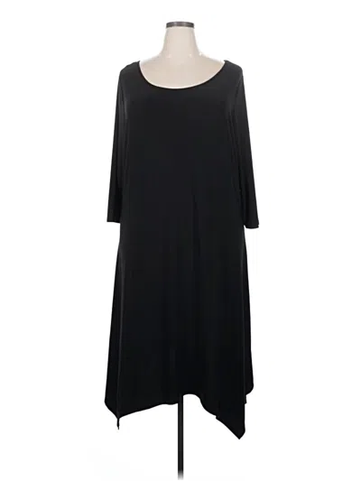Pre-owned Charlie Paige Casual Dress In Black