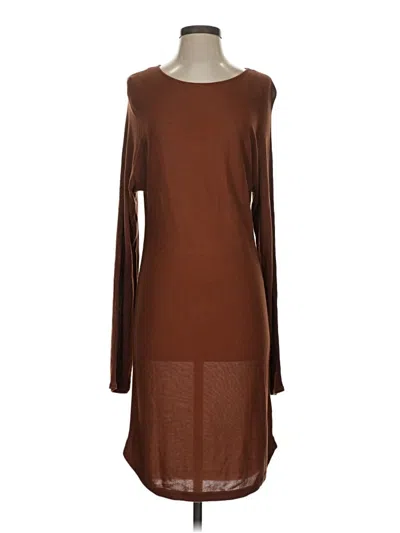 Pre-owned Charlie Paige Casual Dress In Brown