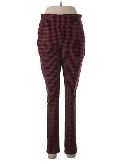 Pre-owned Charlie Paige Casual Pants In Burgundy