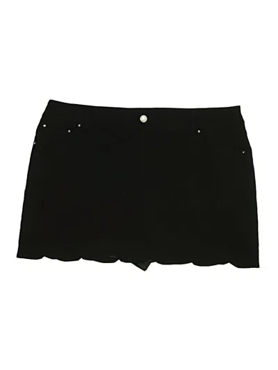 Pre-owned Charlie Paige Casual Skirt In Black